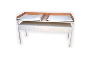 Prebaľovací pult, dvojdielny