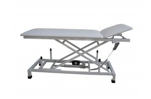 Elektrické vyšetrovacie lôžko s pantografickým kinematickým systémom